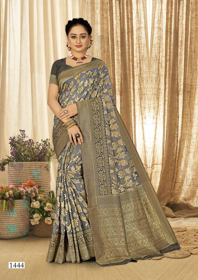 Sangam Anupriya Latest New Exclusive Wear Organza Rich Pallu Saree Collection